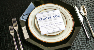 DELICATE FILIGREE - <br> RECEPTION THANK YOU SIGNS