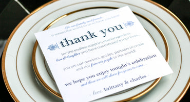 EUROPEAN SCROLL - <br> RECEPTION THANK YOU SIGNS