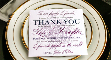MODERN HENNA - <br> RECEPTION THANK YOU SIGNS