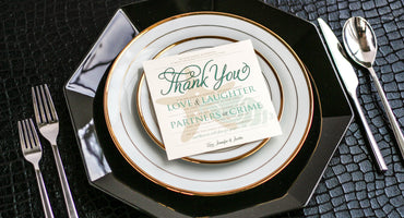 STARFISH AND SHELL - <br> RECEPTION THANK YOU SIGNS