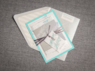 SWEEPING SCRIPT FP-1L - Pre-Printed Invitation Sample Kit