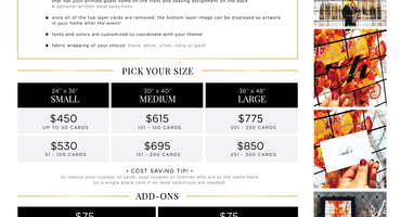 Place Card Board Builder