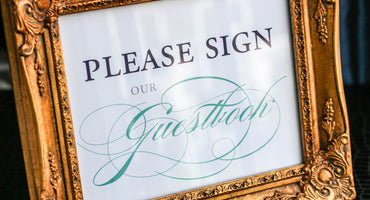 CLASSIC ROMANCE - <br> GUESTBOOK SIGN