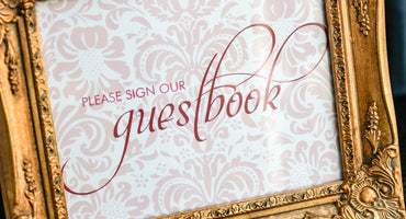 DRAMATIC SCRIPT - <br> GUESTBOOK SIGN