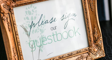 GRACEFUL BOTANIC - <br> GUESTBOOK SIGN