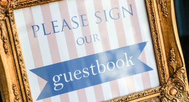PREPPY CHIC - <br> GUESTBOOK SIGN
